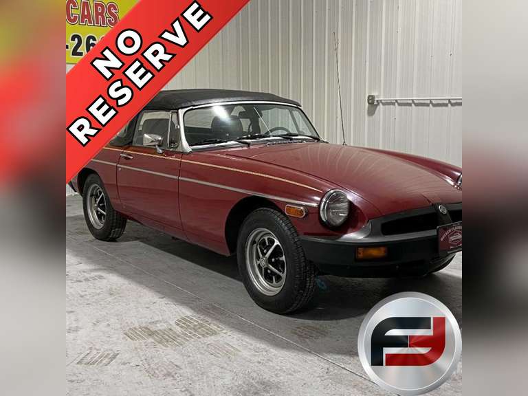 1980 MG MODEL B VIN: GVVDDJ2AG505033 CONVERTIBLE