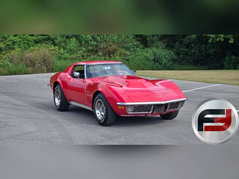 1971 CHEVROLET CORVETTE STINGRAY T-TOP COUPE VIN: 194371S103472
