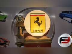 THE OLDTIMER PETROLEUM GAS PUMP, WITH ETHYL GASONLINE CORPORATION, MOBILGAS