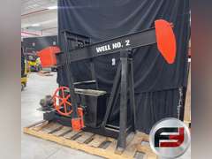 WORKING OIL PUMP WELL FROM SOUTHERN INDIANA, ELECTRIC MOTOR WITH