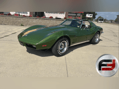 1973 CHEVROLET CORVETTE STINGRAY T-TOP COUPE VIN: 1Z37Z3S406171