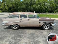 1957 CHEVROLET STATION WAGON VIN: OVB57J143254