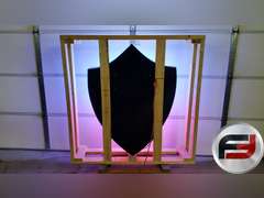 SOX & MARTIN TIN NEON SIGN, 35" X 48", NEW