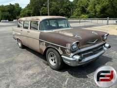 1957 CHEVROLET STATION WAGON VIN: OVB57J143254