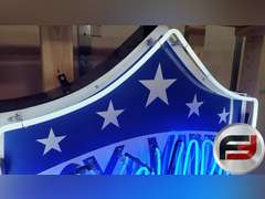 SOX & MARTIN TIN NEON SIGN, 35" X 48", NEW