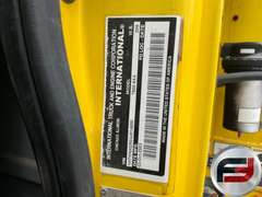 2004 INTERNATIONAL 7500 14 BOOM TRUCK VIN: 1HTWNADR84J014600