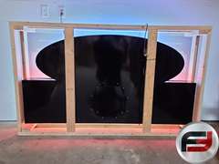 FORD GARAGE TIN NEON SIGN, 72" X 38", NEW NEON