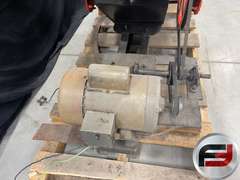 WORKING OIL PUMP WELL FROM SOUTHERN INDIANA, ELECTRIC MOTOR WITH