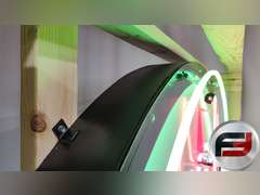 TEXACO PORCELAIN NEON SIGN, 72" X 72", NEW NEON GLASS,