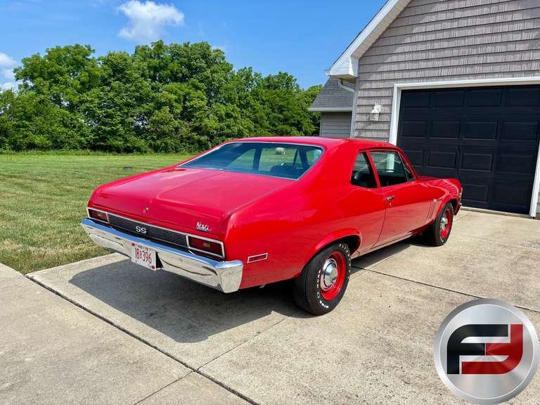 1970 CHEVROLET NOVA SS COUPE VIN: 114270W162079