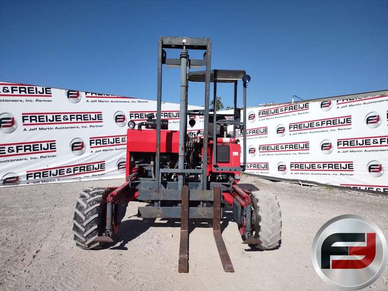 2002 MOFFETT M5000 5000 LBS PIGGYBACK FORKLIFT SN: B05271
