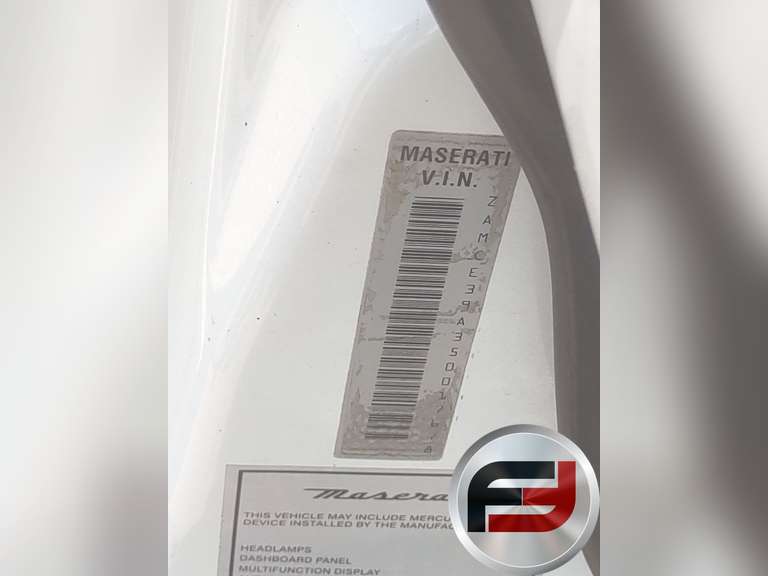 2005 MASERATI QUATTROPORTE 4 DOOR SEDAN VIN: ZAMCE39A350017678