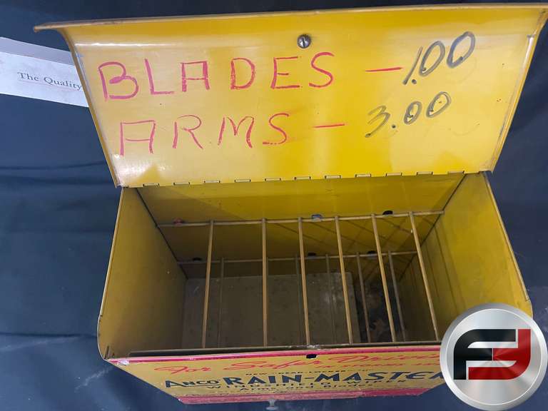 ANCO RAIN MASTER WIPER DISPLAY