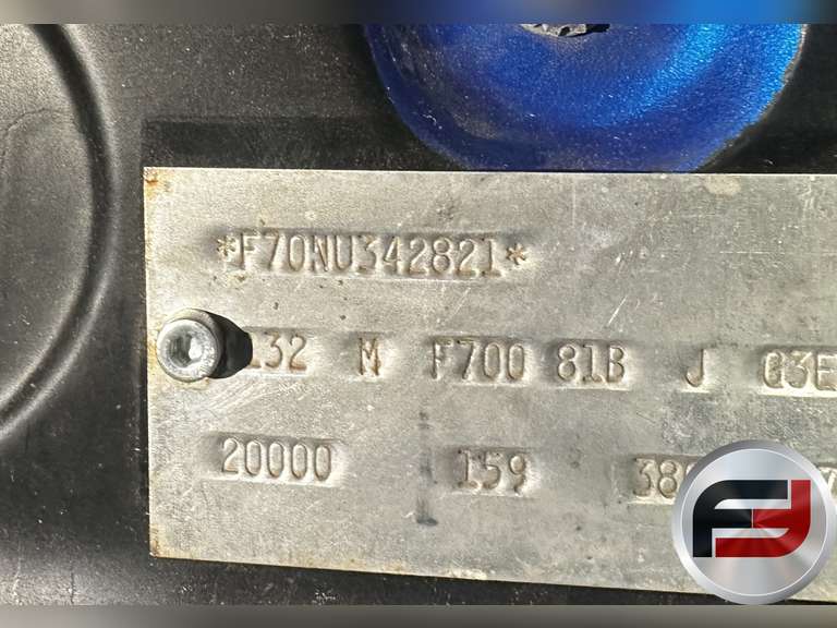 1963 FORD F100 VIN: F70NU342821 SHORTBED PICKUP