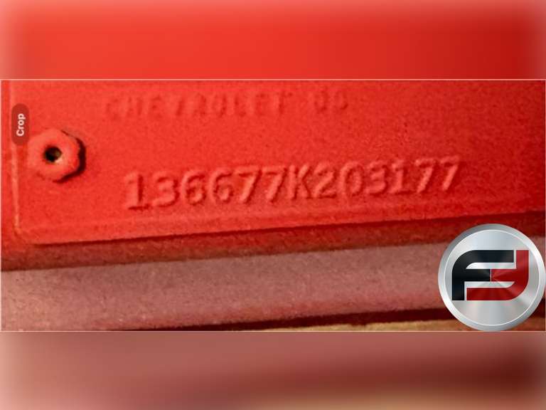 1967 CHEVROLET CHEVELLE SS VIN: 136677K203177 CONVERTIBLE