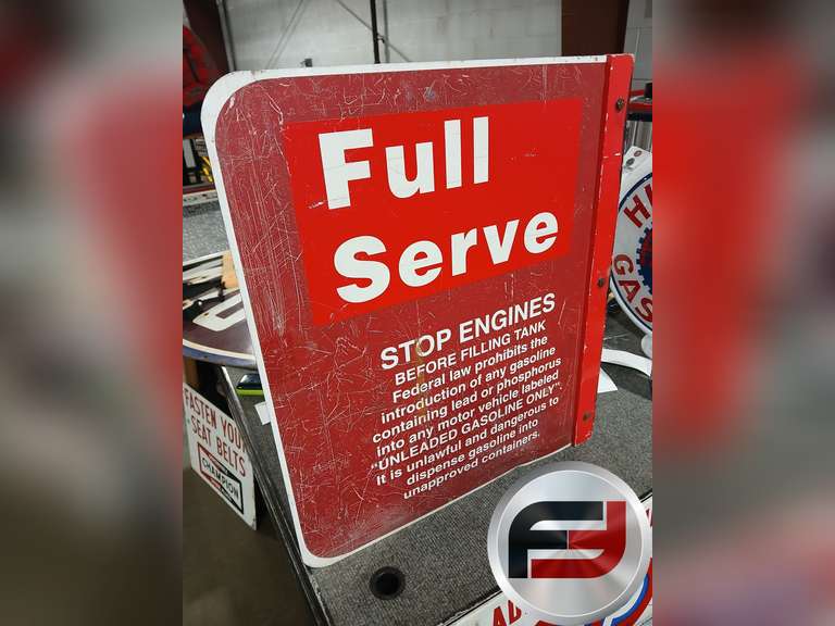 FULL SERVE NO SMOKING WALL HANGING SIGN