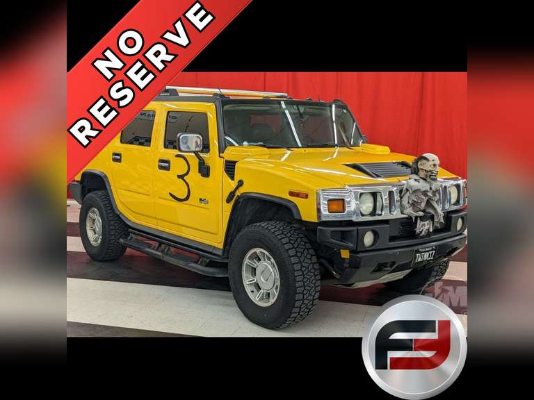 2003 HUMMER H2 ZOMBIE LAND SUV VIN: 5GRGN23U83H101009 - Freije