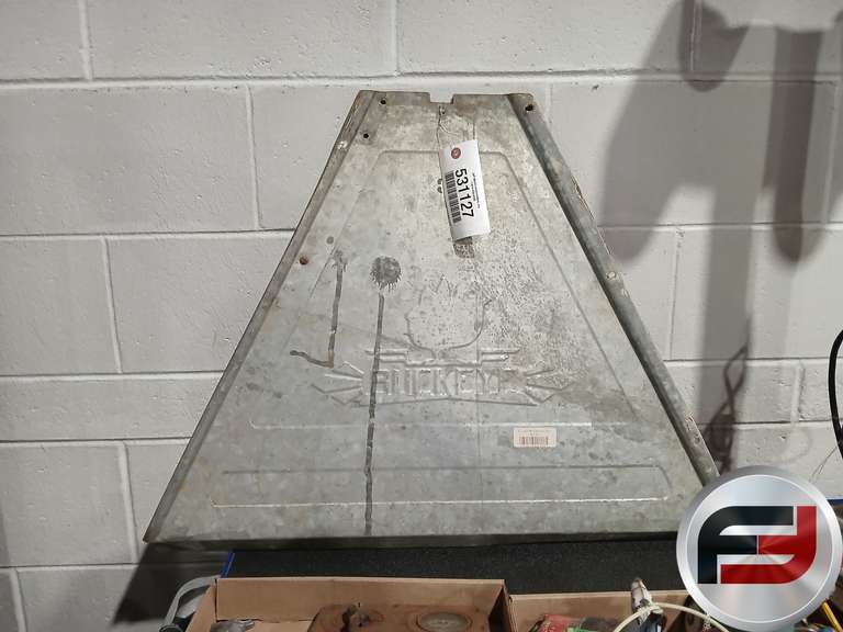 EMBOSED BUCKEYE CHICKEN SIGN