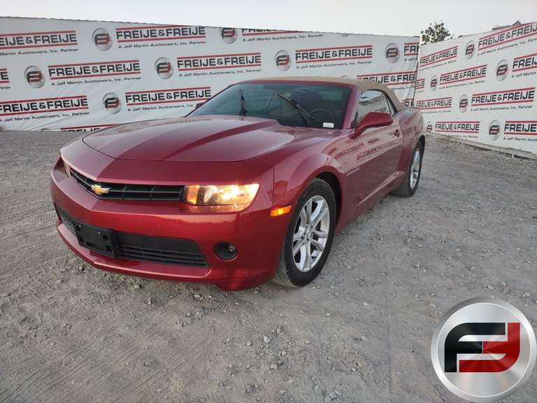 2015 CHEVROLET CAMARO VIN: 2G1FD3D33F9153984 2WD