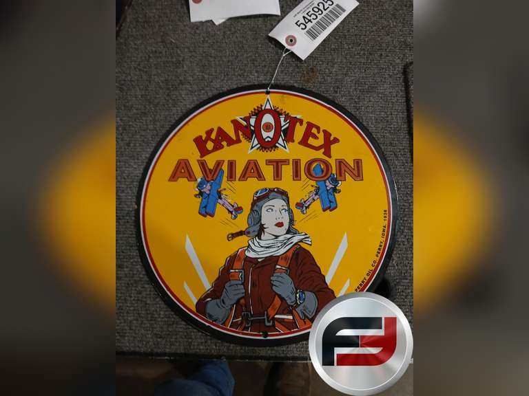 10" SINGLE SIDED KANOTEX AVIATION SIGN