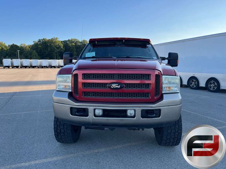 2005 FORD EXCURSION VIN: 1FMNU45S55ED40794