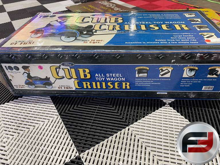 FORD CLUB CRUISER ALL STEEL TOY WAGON