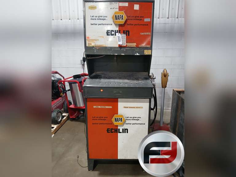 ECHLIN NAPA CABINET 30" WIDE 6' TALL WITH LIGHT