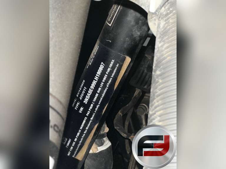 2020 POLARIS RZR1000 UTV SN: 3NSASE999LH190807