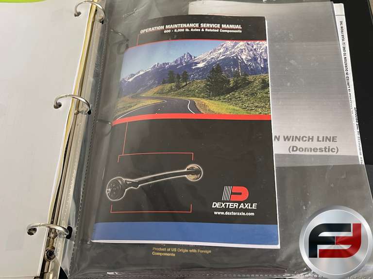 2008 RENEGADE KIBBI ENCLOSED TRAILER 8'X20' VIN: 1K9500L3981160094