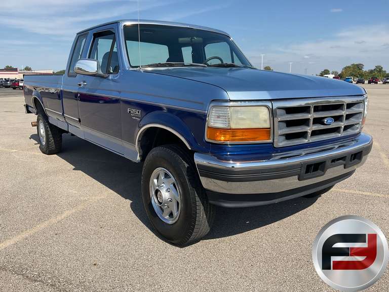 1996 FORD F-250 XLT VIN: 1FTHX26F2TEB70809 EXTENDED CAB PICKUP 4X4