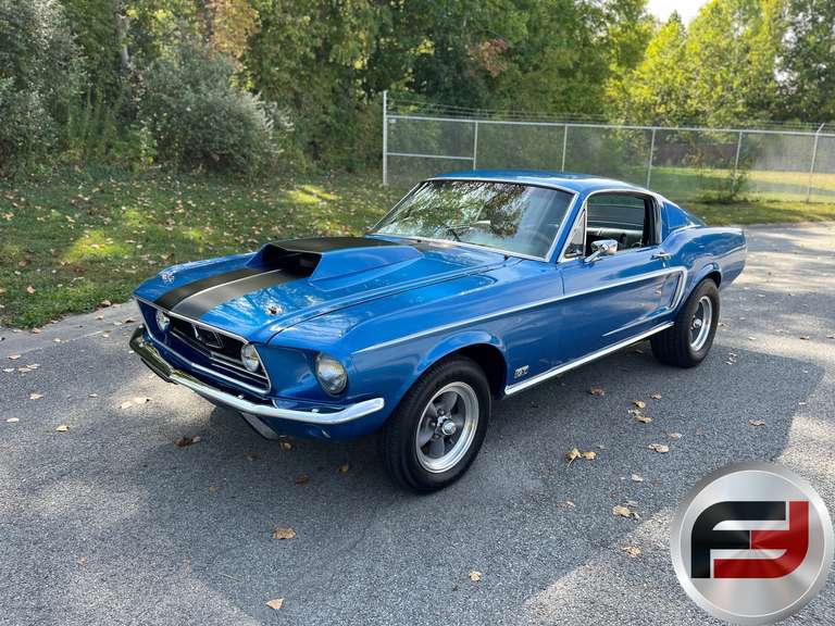 1968 FORD MUSTANG FASTBACK VIN: 8F02J205040