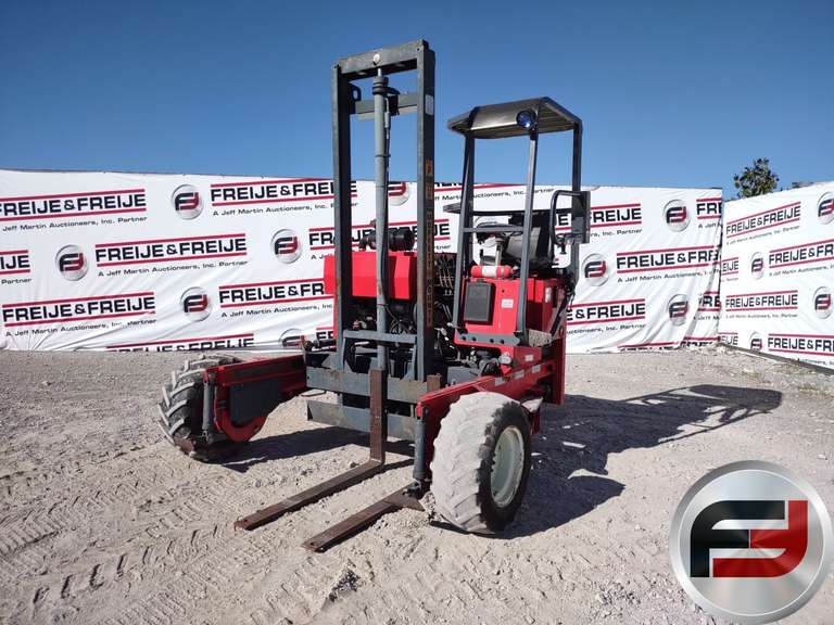 2002 MOFFETT M5000 5000 LBS PIGGYBACK FORKLIFT SN: B05271