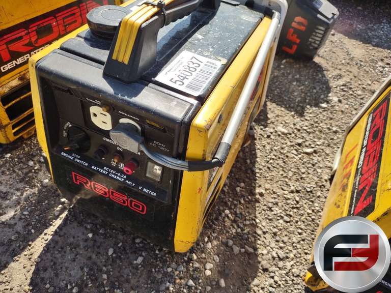 ROBIN R650 PORTABLE GENERATOR