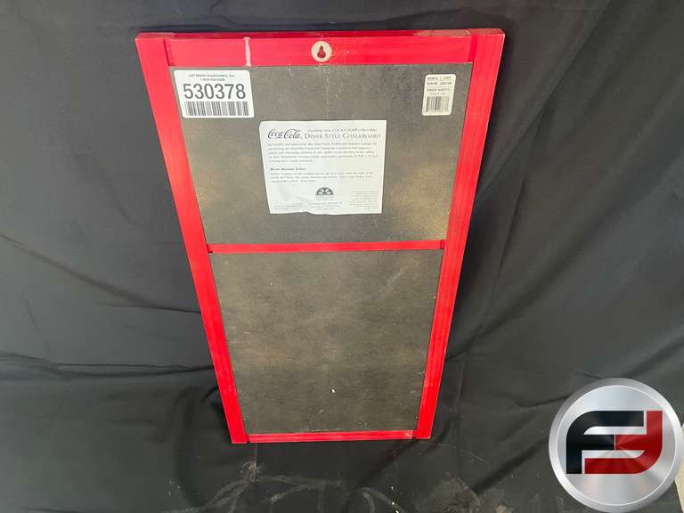 COCA-COLA CHALKBOARD SIGN, 18" X 14.25"