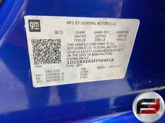 2015 CHEVROLET SILVERADO VIN: 1GC1KXE83FF564818