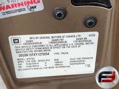 2000 CHEVROLET SILVERADO VIN: 2GCEK19TXY1275054