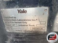 YALE GTC050 4650 LB CUSHION TIRE FORKLIFT SN: E187V03602U
