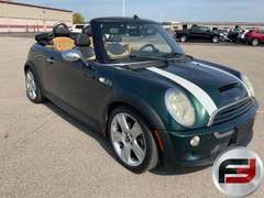 2006 MINI COOPER S CONVERTIBLE VIN: WMWRH33516TK59173
