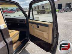 1985 CHEVROLET C/K PICKUP VIN: 2GCDC14H3F1181655 PICKUP