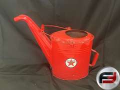 1940S TEXACO OIL RADIATOR SERVICE WATER CAN, TEXACO MOTOR OIL
