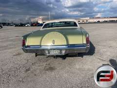 1969 LINCOLN CONTINENTAL VIN: 9Y89A852890