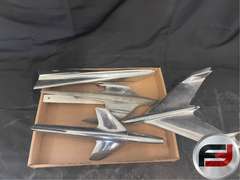 FLAT OF MISC HOOD EMBLEMS QTY 4