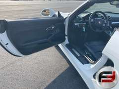 2014 PORSCHE BOXSTER S VIN: WP0CB2A88ES140767 CONVERTIBLE COUPE