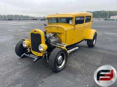 1930 FORD MODEL A TUDOR SEDAN STREET ROD VIN: 92555 2-DOOR SEDAN