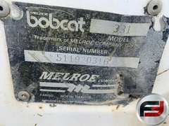 1994 BOBCAT X331 MINI EXCAVATOR SN: 511920316