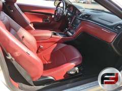 2017 MASERATI GRANTURISMO VIN: ZAM45MMA8H0195026 CONVERTIBLE