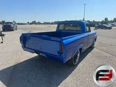 1963 FORD F100 VIN: F70NU342821 SHORTBED PICKUP