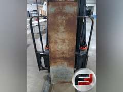 WILLARD BATTERIES 16"X5' EMBOSSED METAL SIGN