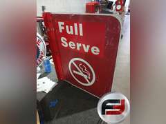 FULL SERVE NO SMOKING WALL HANGING SIGN
