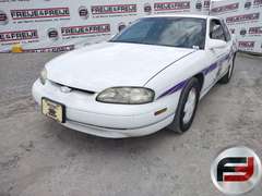 1995 CHEVROLET MONTE CARLO BRICKYARD 400 PACE CAR VIN: 2G1WX12X8S9119356